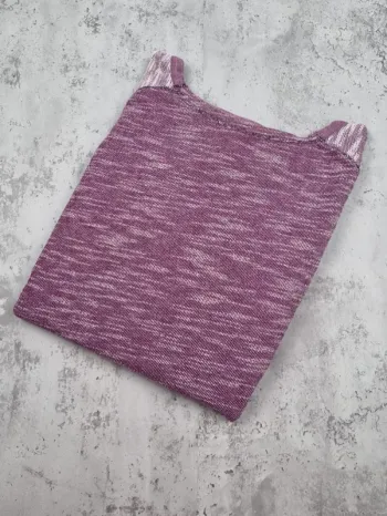 Pull col rond Champion mauve, XL femme