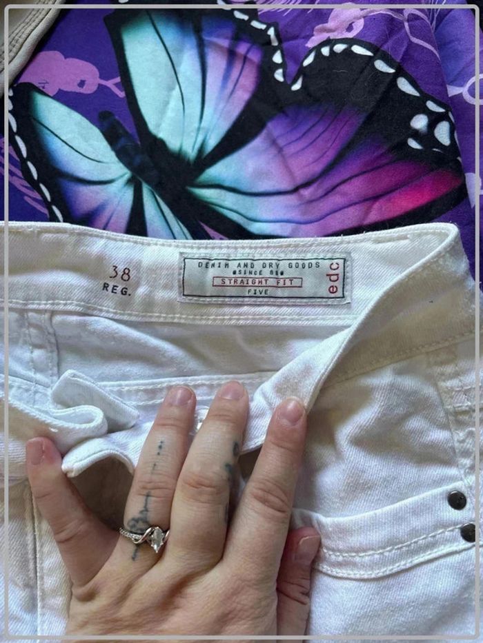 Jeans taille 38 marque edc - photo numéro 3
