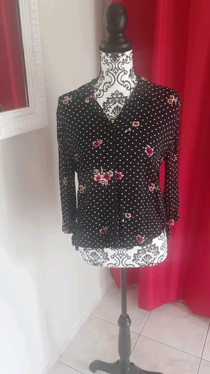 Chemise fleurie