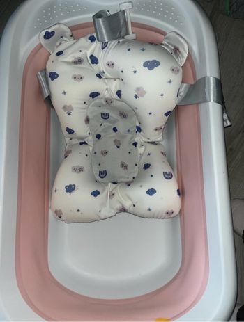 Baignoire avec coussin