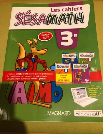 Les cahiers sesamath 3eme