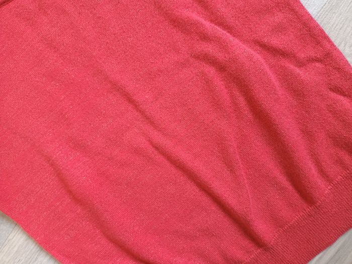 pull 10 ans tape à l'oeil neuf rouge fille magnique doux belle qualité - photo numéro 3