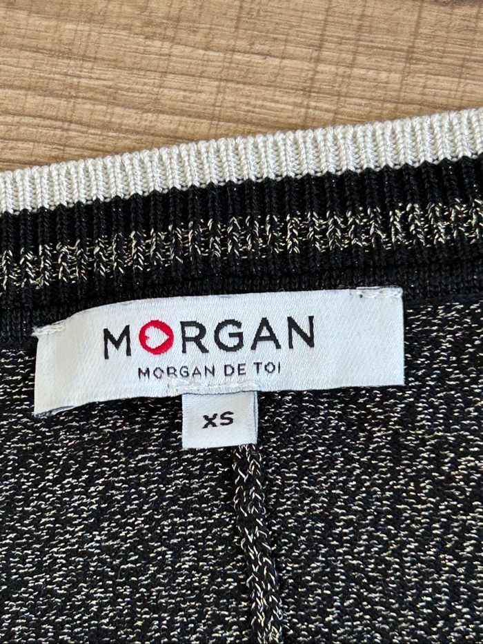 Pull fin à manches courtes Morgan taille XS comme neuf - photo numéro 10