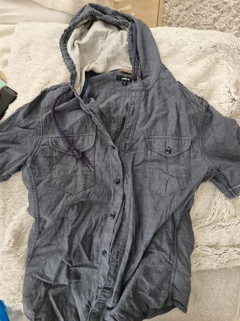 Chemise homme manche courte celio taille s