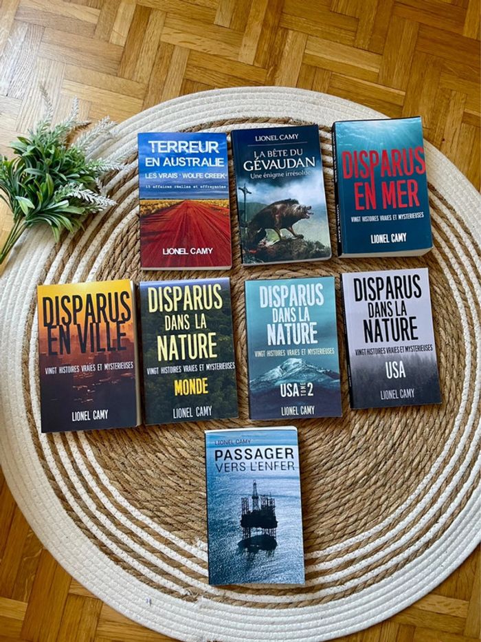 Lot livres de Lionel Camy