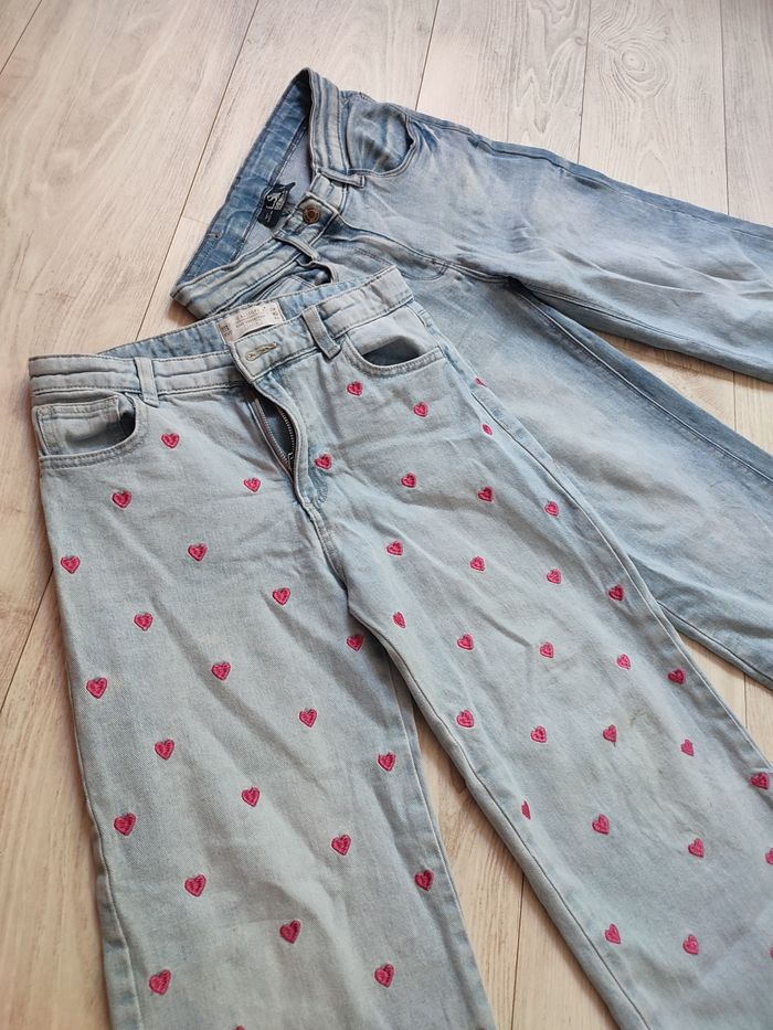 Pantalon jean fille - photo numéro 5