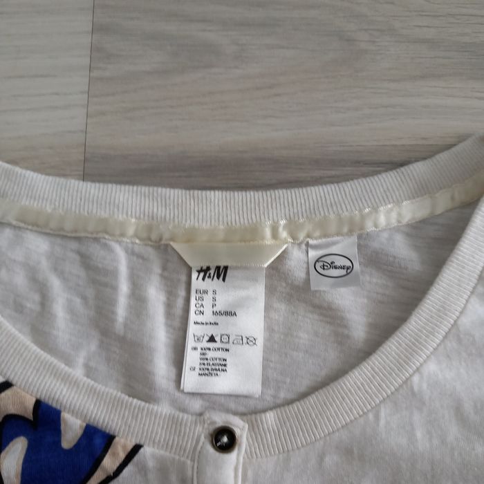 Pyjama femme 2 pièces (t-shirt manches longues+ pantalon) H&M taille M - photo numéro 3