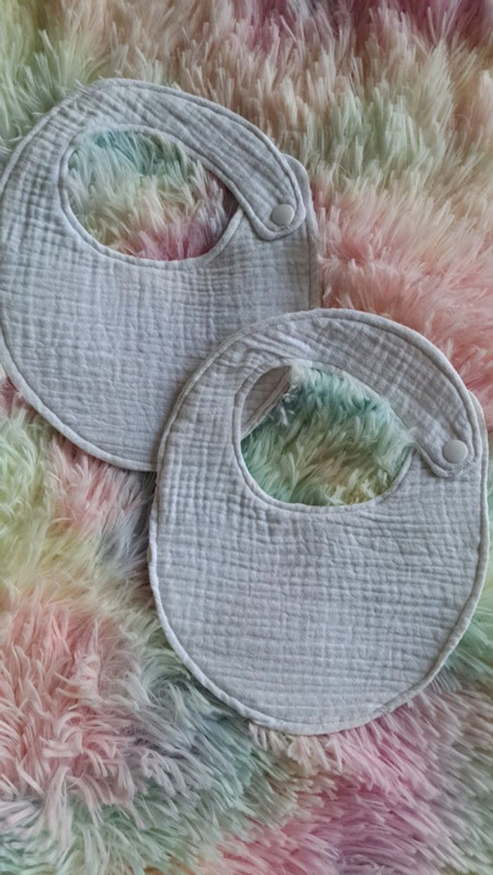 Lot bavoirs bébé - photo numéro 1