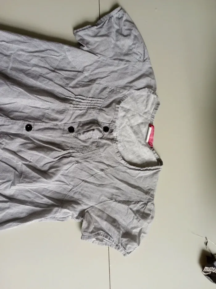 Chemise à manches courtes sismix taille 30 - photo numéro 2