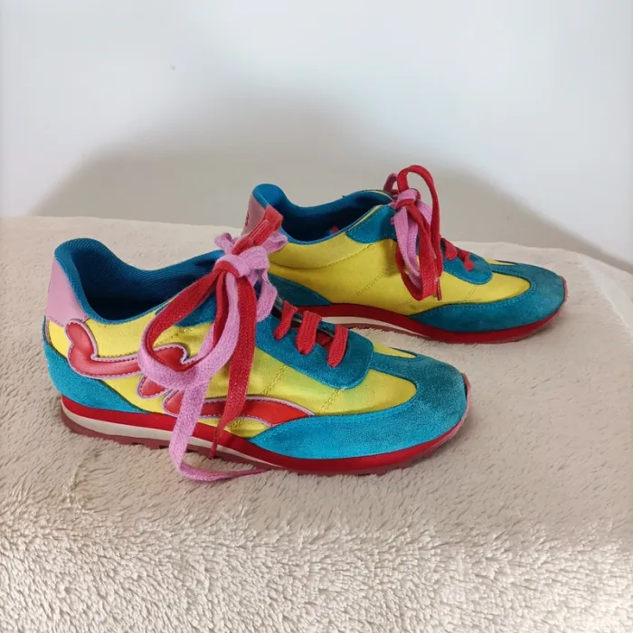 Chaussures enfant marc jacob - taille 33 - sneakers coloré été - photo numéro 4