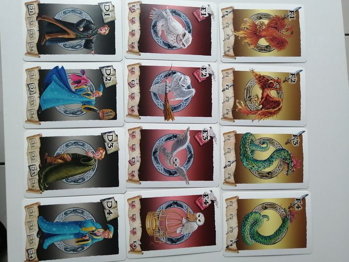 jeu de cartes harry potter - photo numéro 4
