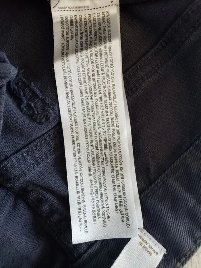 Pantalon Mango garçon 13-14 ans gris anthracite - photo numéro 6