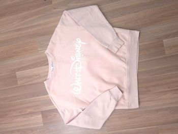 Sweat Disney rose pâle logo Walt Disney taille S