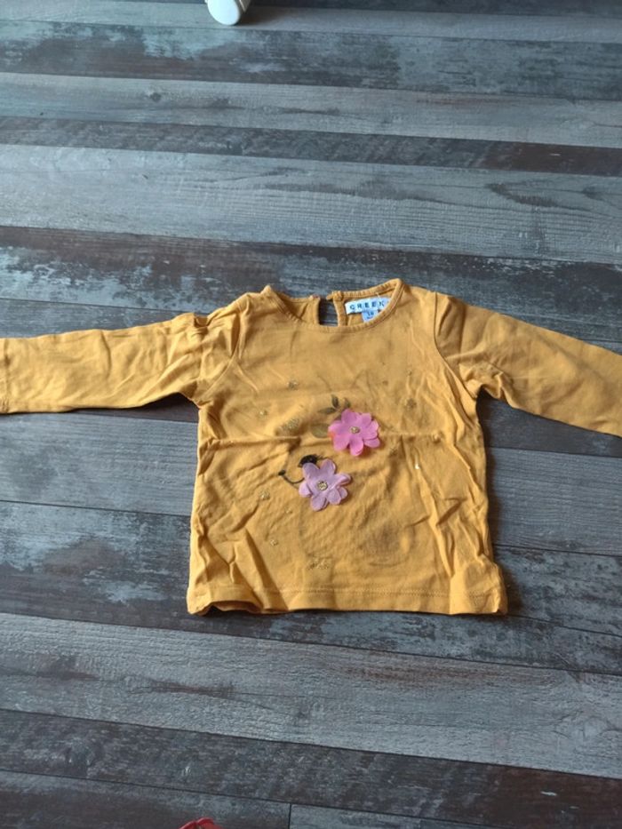Tee shirt manche longue 18 mois