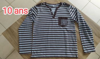 Tee-shirt/Polo manches longues 10 ans