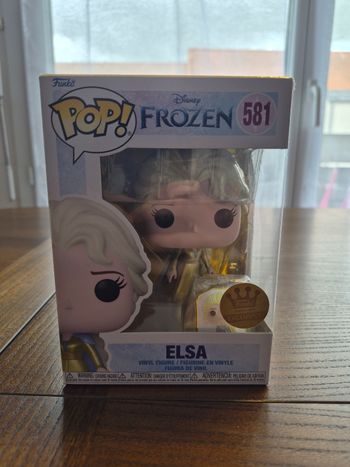Funko Pop Elsa #581 Disney Frozen Exclusive Avec Boîte La Reine des Neiges