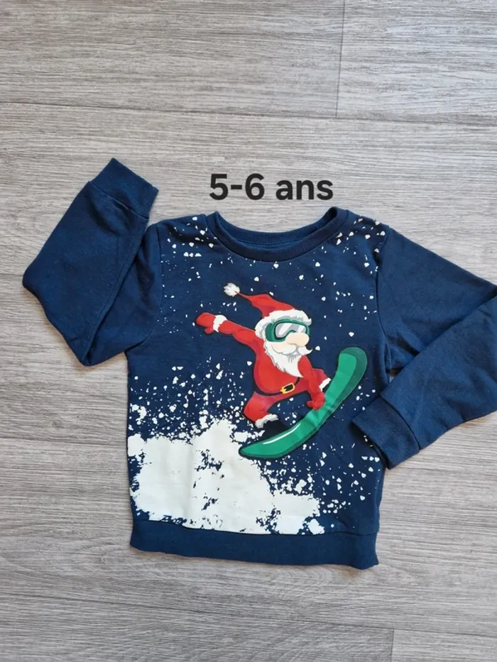 Pull de Noël 5-6 ans
