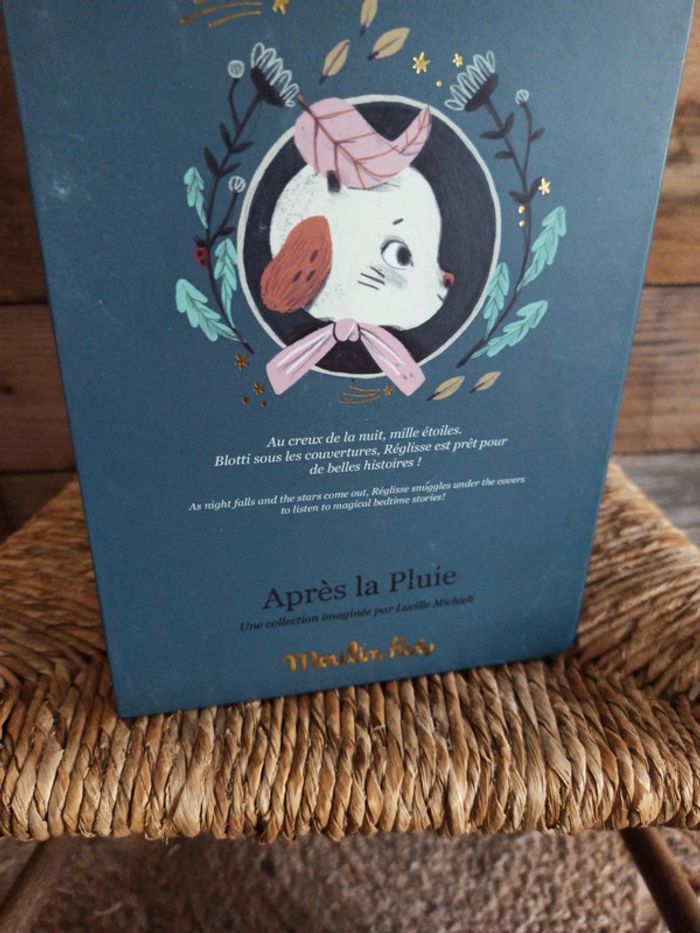Coffret livre bonne nuit après la pluie Moulin roty tbe - photo numéro 6