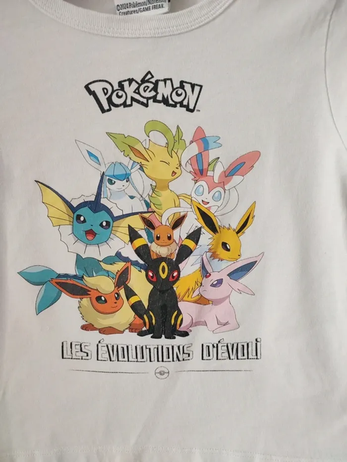T-shirt Pokémon Évoli – 6 ans - photo numéro 5