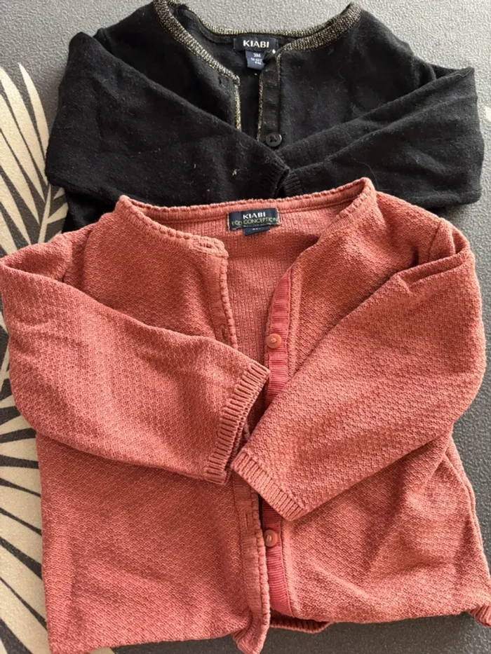 Lot de 2 gilets 3 mois