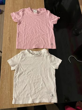Lot de 2 t shirt simple 12 mois