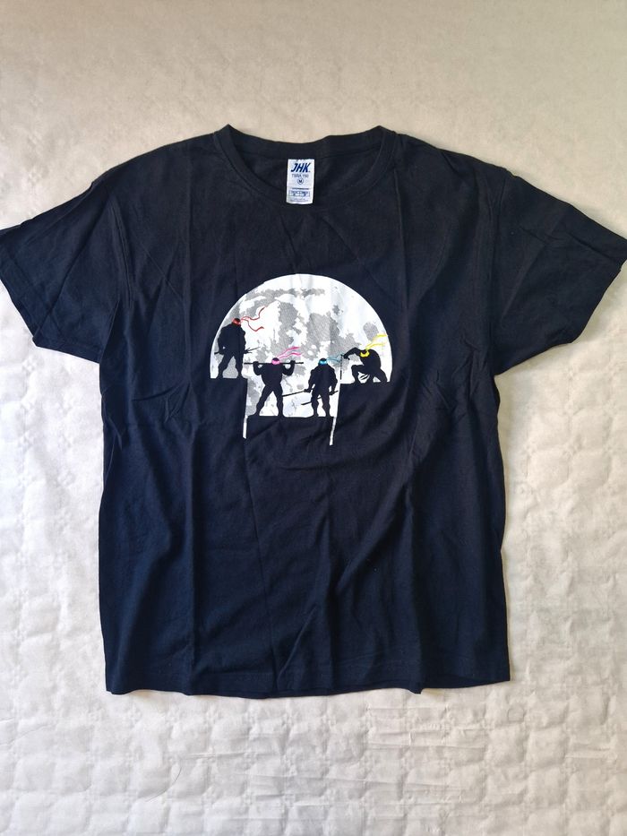 Tee-shirt homme  , JHK , tortues ninja  , taille M , 100% coton