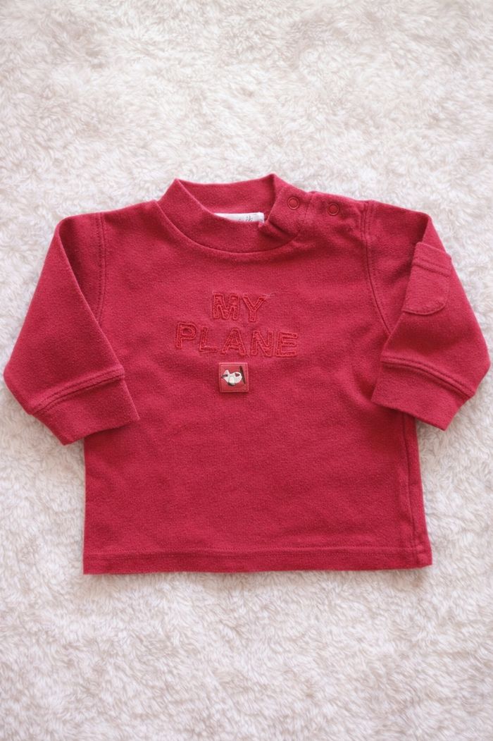 Lot bébé garçon 3 mois – 7 hauts – Très bon état - photo numéro 4