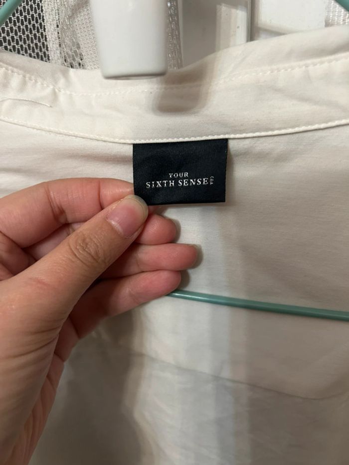Chemise blanche portefeuille - photo numéro 7