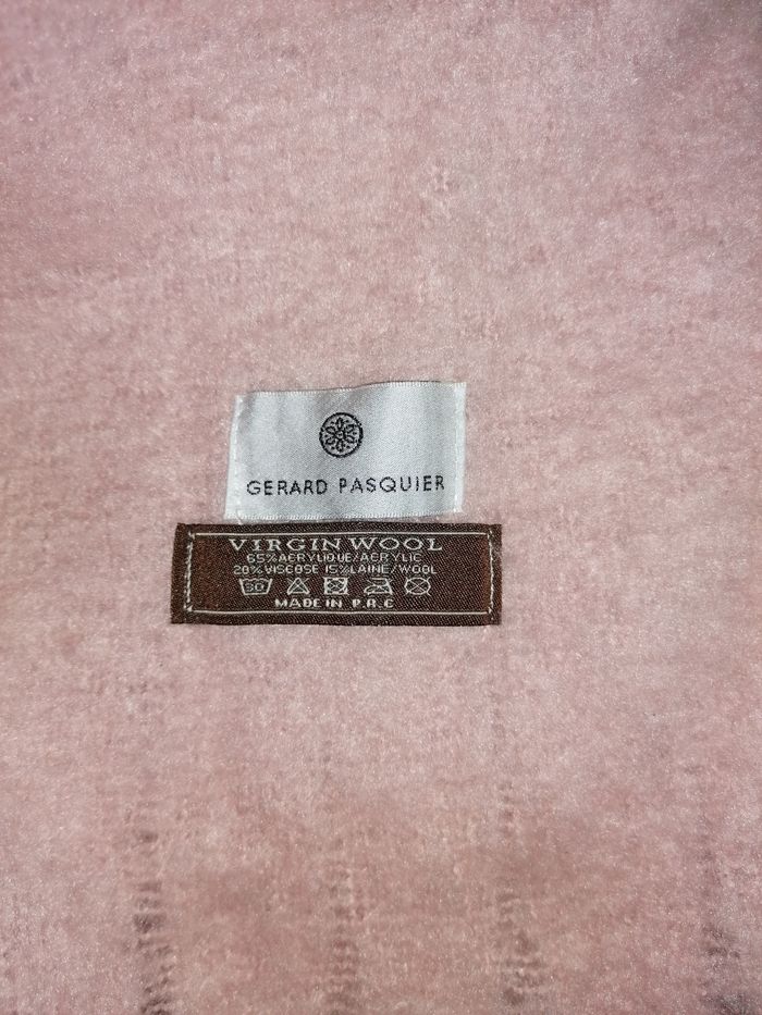 Grosse écharpe rose - photo numéro 3