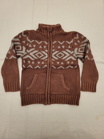 1 pull zippé garçon 3 ans 