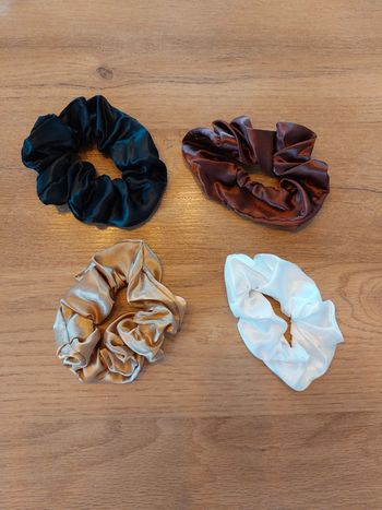 Lot 4 chouchous pour cheveux