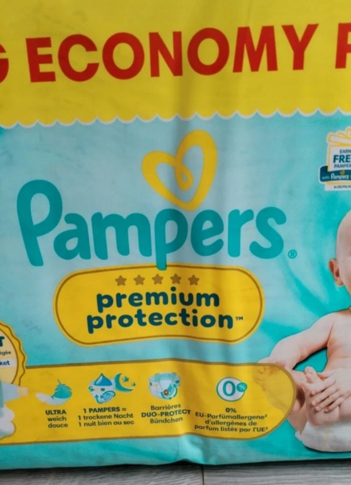 Couche pampers premium protection - photo numéro 2
