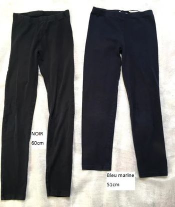 Lot de 2 leggings