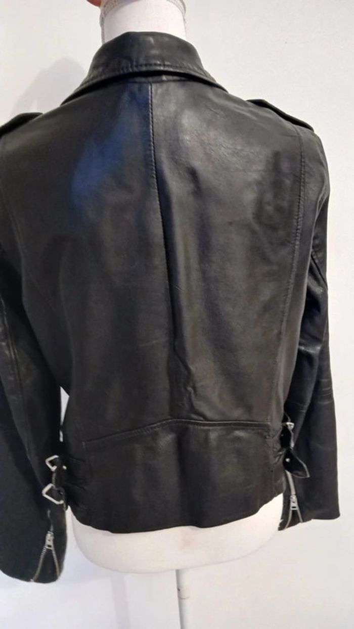 Perfecto en cuir Pull & Bear - photo numéro 6