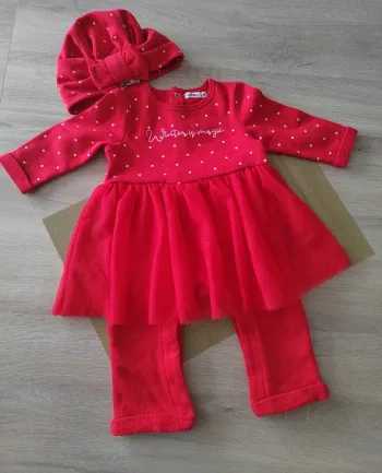 Joli pyjama + bonnet 12 mois gémo