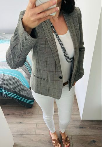 Magnifique blazer Prince de Galles IKKS 
