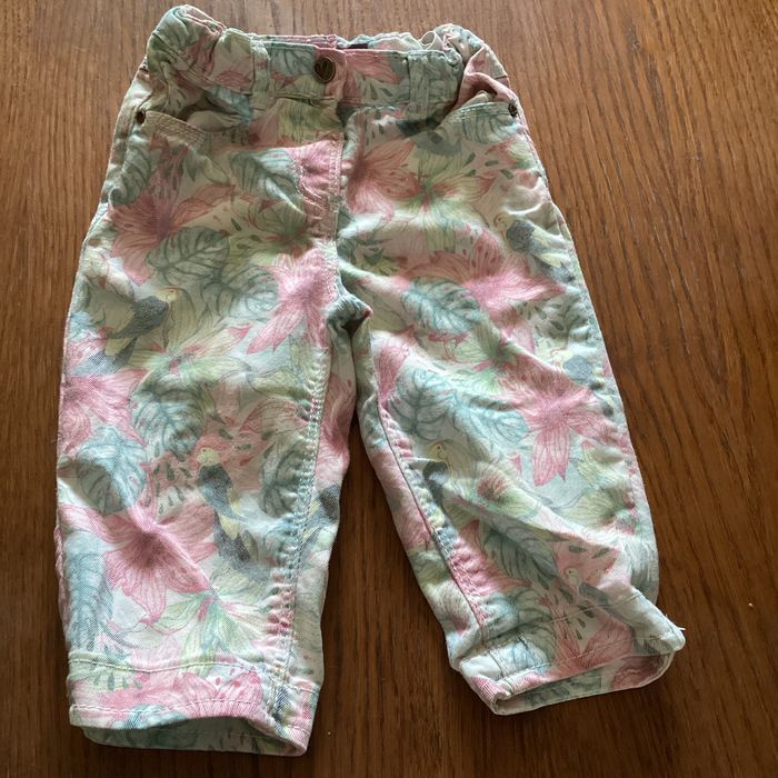 Jeans fleuri 23mois