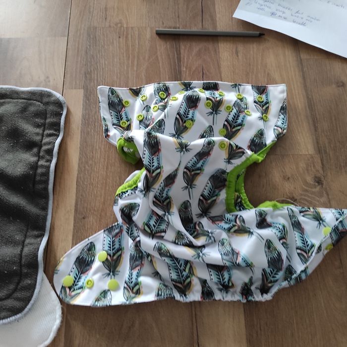 Vends Lot 3 couches lavable avec leur insert - photo numéro 2