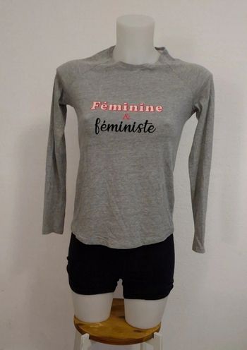 Tee-shirt manches longues pour femme taille XS