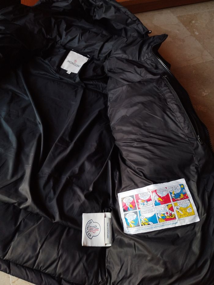 Moncler Maya 70 • Doudoune noir/bleu · Taille 1 (S) • Très chaude - photo numéro 8