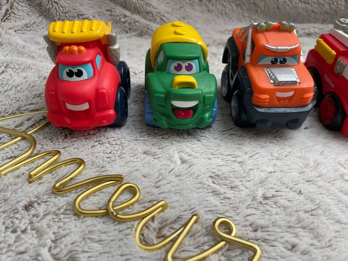 Lot de 6 voiture en silicone - Tonka Hasbro - photo numéro 2