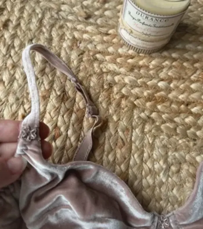 Body en velours rose gold femme taille 95B - photo numéro 4