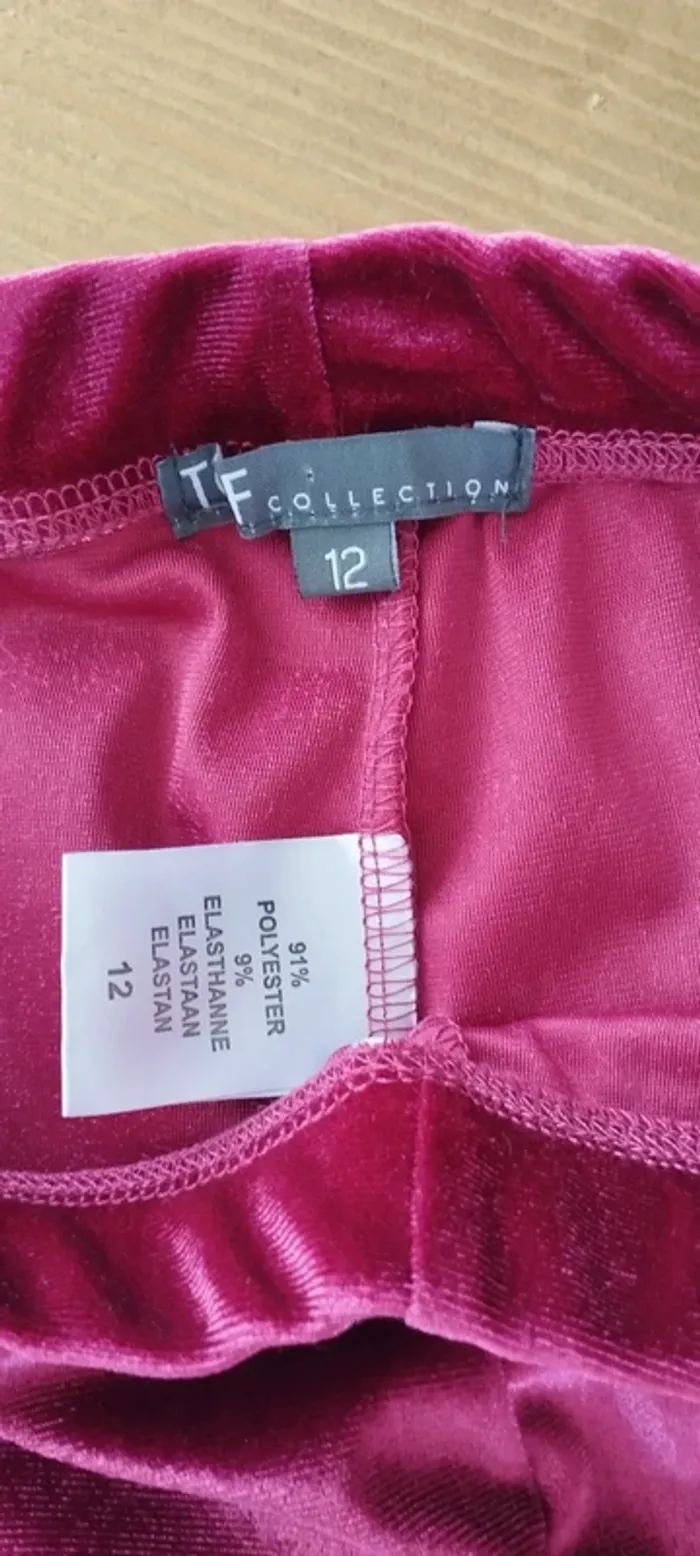 2 leggings en velours - photo numéro 3