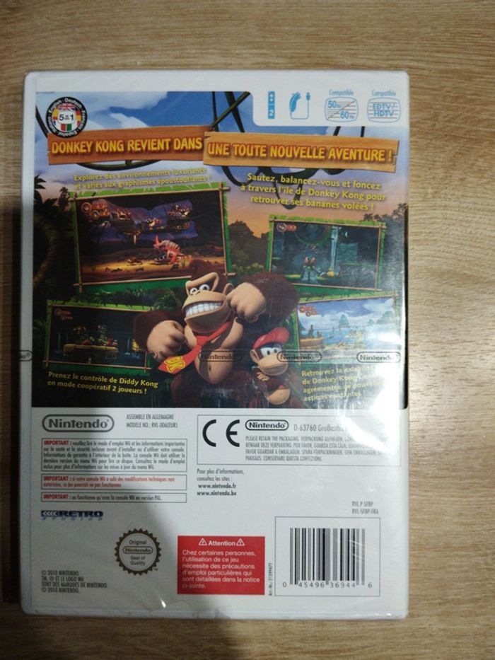 Donkey kong country returns Nintendo Wii - photo numéro 2