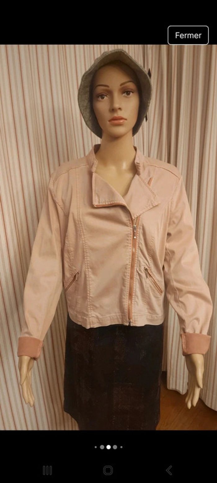 Veste Steps t 42 rose Saumon - photo numéro 4