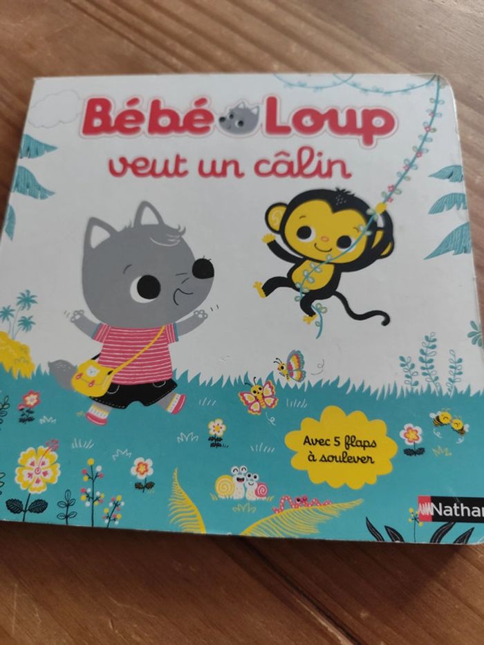 Livre bébé loup dès 6 mois