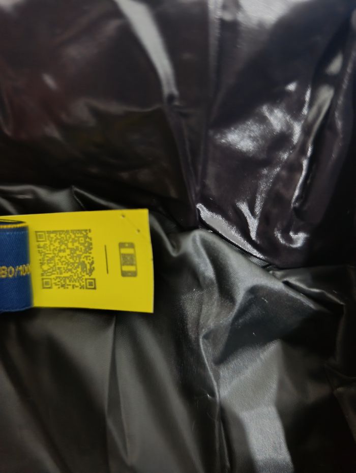 Manteau Polo Ralph Lauren noir brillant taille L - photo numéro 6