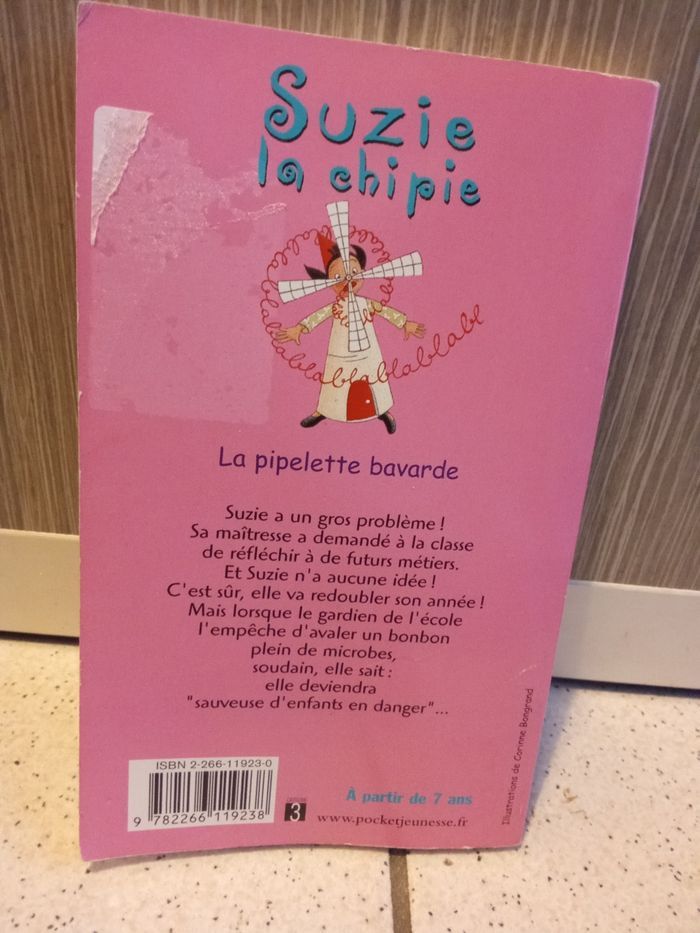 Livre pocket jeunesse Suzie la chipie, scolaire, dès 7 ans - photo numéro 2