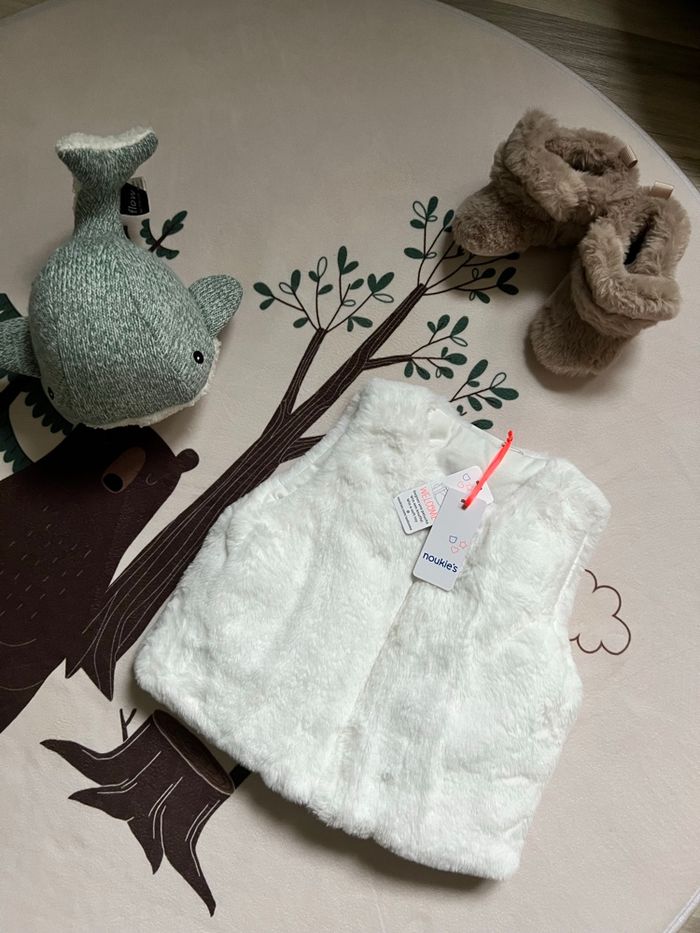 Gilet sherpa noukies neuf 9 mois - photo numéro 3