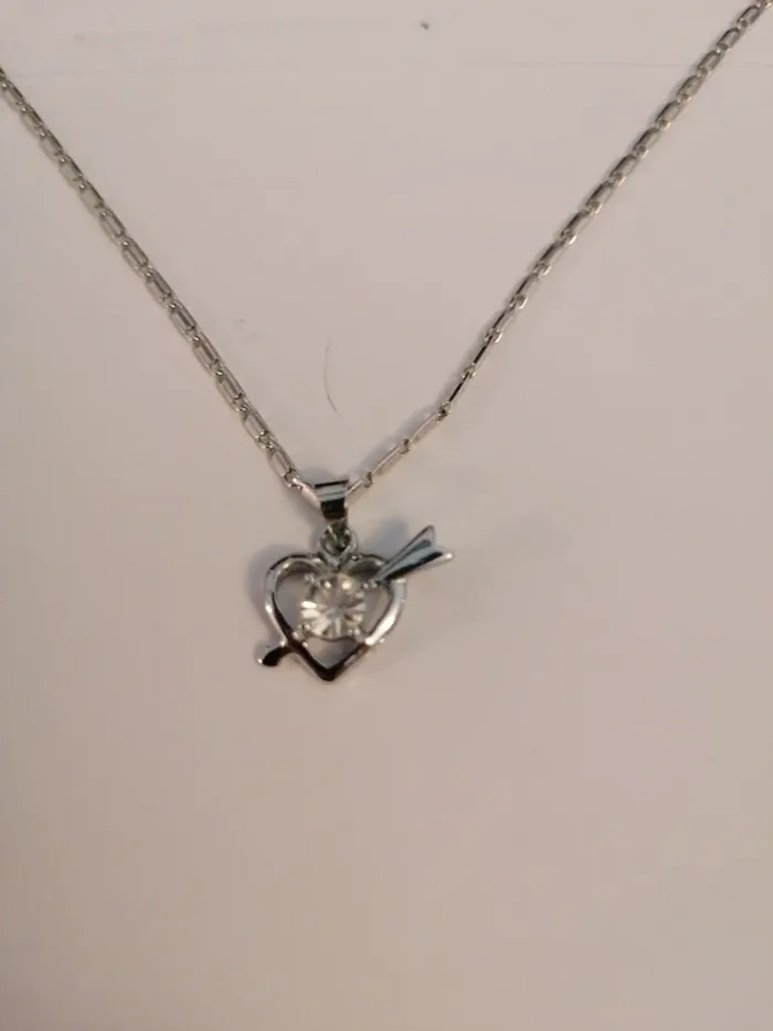 Pendentif cœur brillant